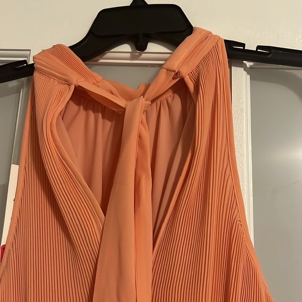 Gorgeous Lilliana Pleated Halter Maxi Dress - Picture 8 of 9